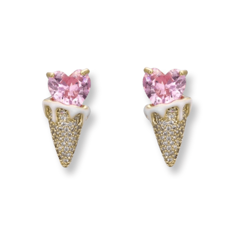 Heart Icecream Pave Pierce