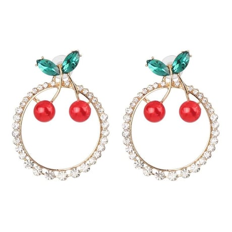 Cherry Hoop Pierce