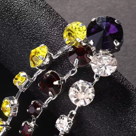 Tricolor Crystal Pierce