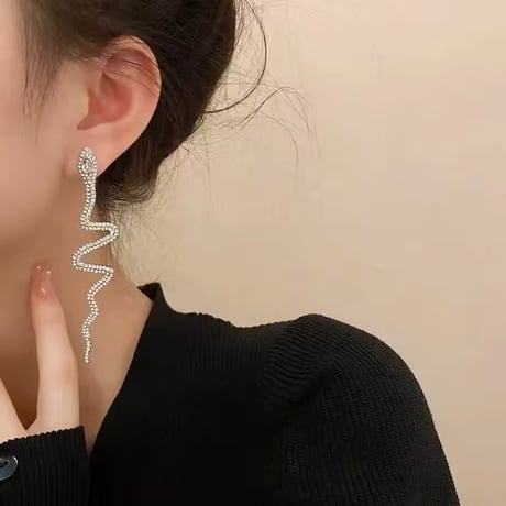 Snake Crystal Pierce/2color