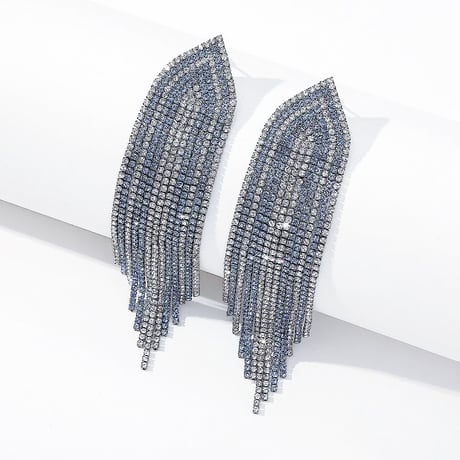 Pointed Fringe Long Pierce