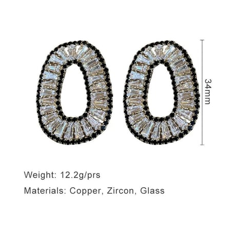 Crystal Circle Pierce