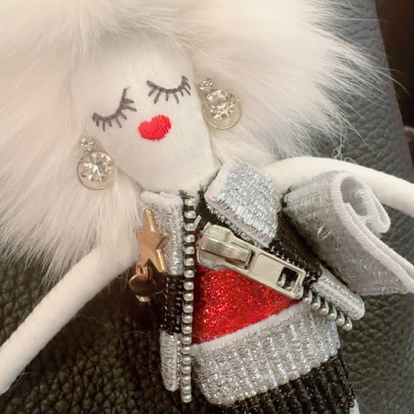 Mode Rock Girl Charm