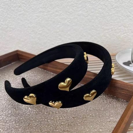 Heart Velvet Headband