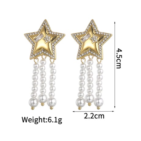 Star Pearl Fringe Pierce
