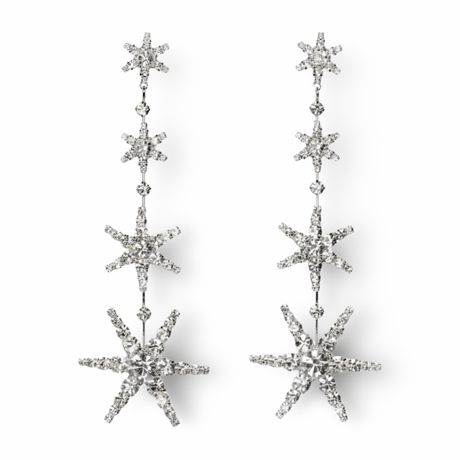 Quadrupled Snow Crystal Pierce