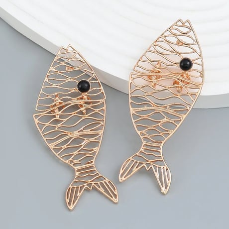 Metal Fish Pierce/2color