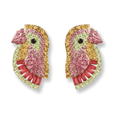 Cute Parakeet Pierce/3 color