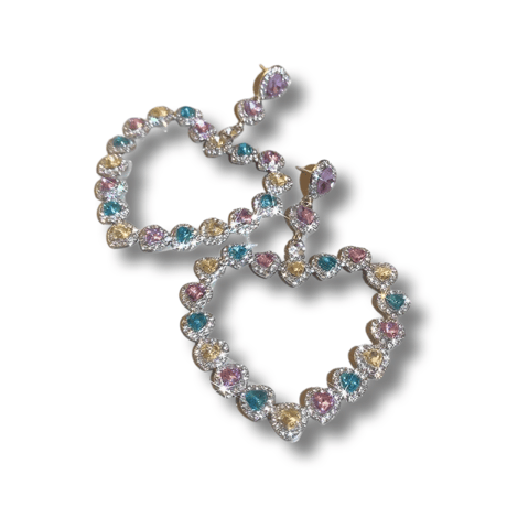 Big Heart Crystal Pierce