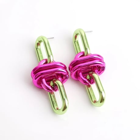Bicolor Metallic Chain Pierce/6color