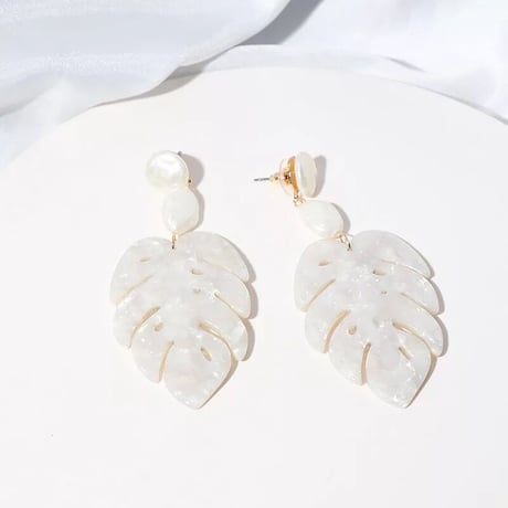 Monstera Pearl Pierce/5color