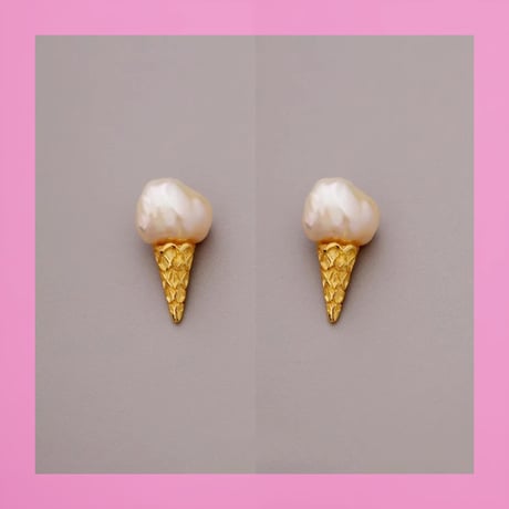Baroque Pearl Icecream Pierce