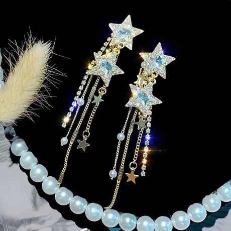 Star 2way  Fringe Pierce/2color