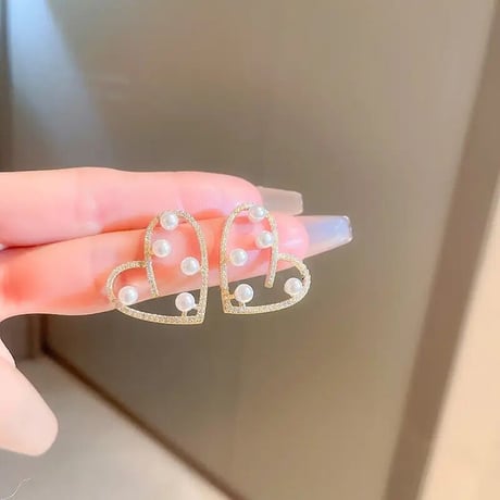 Lovely Heart Pearl Pierce
