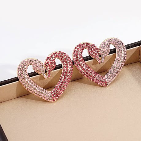 Swan Big Heart Pierce