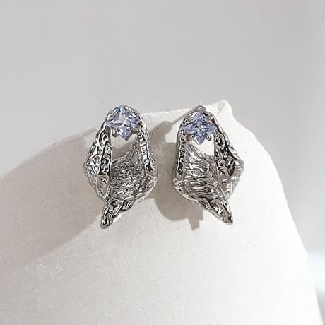 Metal Unevenness Pierce/2color