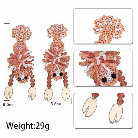 Lobster Beads Pierce
