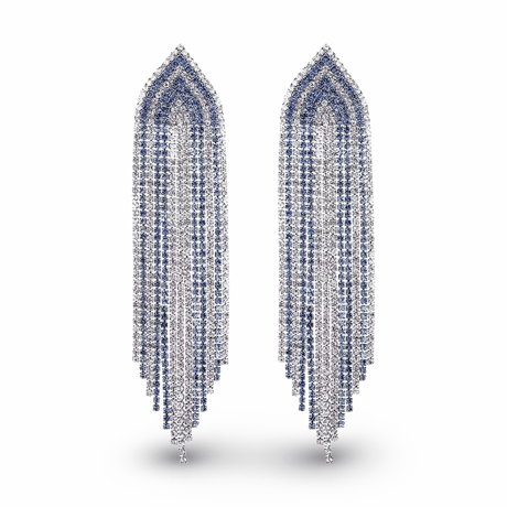 Pointed Fringe Long Pierce