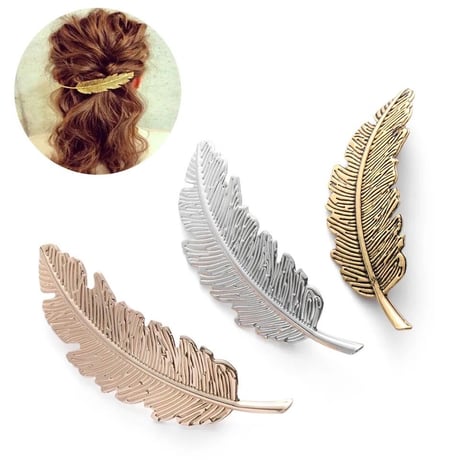 Metal Wing Barrette/3color