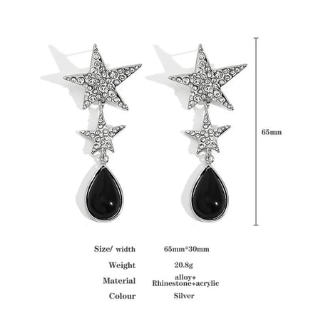 Double Star Drop Pierce