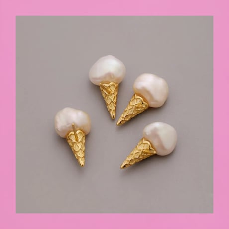 Baroque Pearl Icecream Pierce