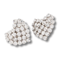 Big  Heart Crystal Pierce