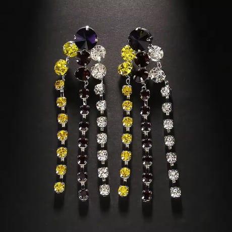Tricolor Crystal Pierce