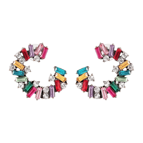 Colorful Curve Pierce