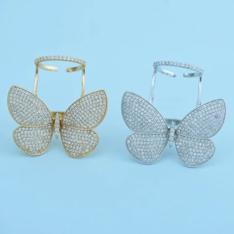 Butterfly Wing Ring/2color