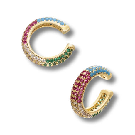 Stone Pave Earcuff/2color