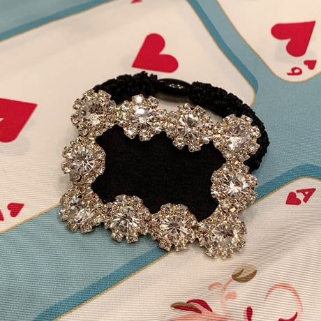 Square Bijou Hair Tie