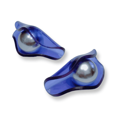 Big Pearl Clear Pierce/3color