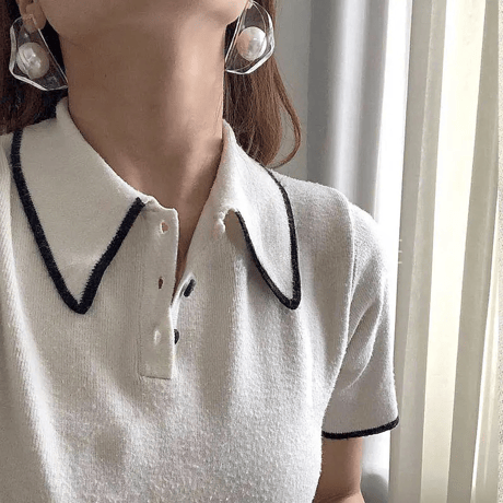 Big Pearl Clear Pierce/3color
