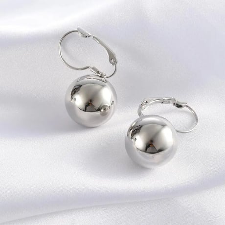 Metal Ball Mini Hoop Pierce/2color