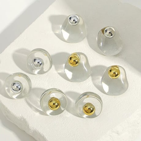 Ellipse Clear Pierce/2color