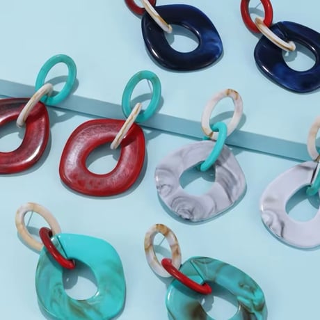 Marble Big Pierce/3color