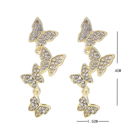 Butterfly Drop Pierce/2color
