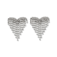 Heart Fringe Middle Pierce