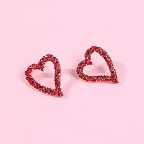 Heart Stone Pierce/3color