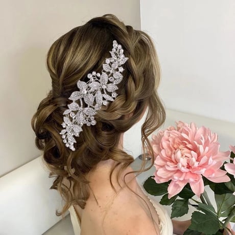 Crystal Flower Head Jewelry/2color