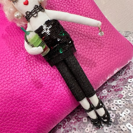 Spangle Girl Charm
