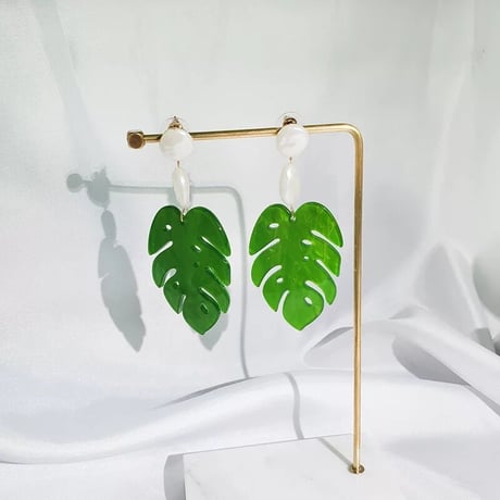 Monstera Pearl Pierce/5color