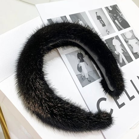 Mink Fur Headband