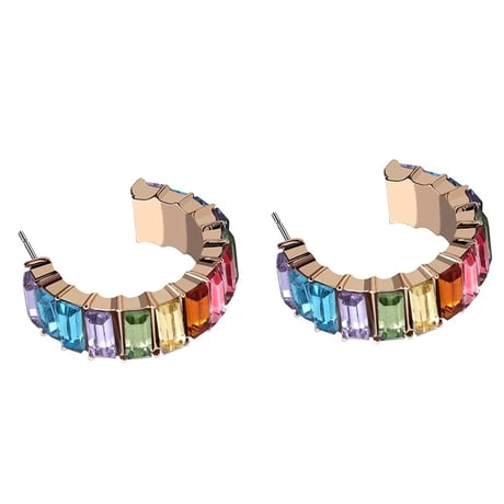 Rainbow Hoop Pierce