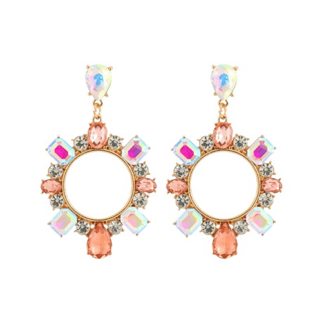 Aurora Circle Drop Pierce