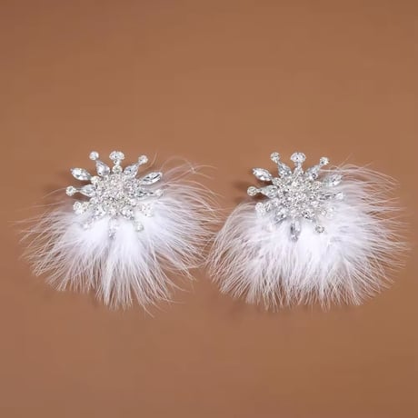 Feather Snow Crystal Pierce