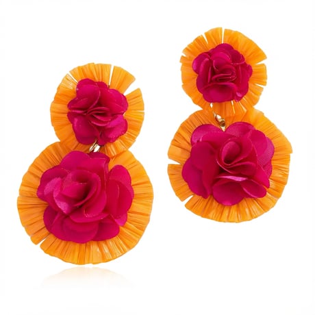 Double Flower Lafite Pierce/4color