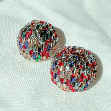 Mirror Ball Button Pierce