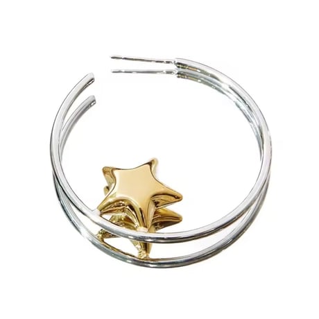 Metal Star Hoop Pierce