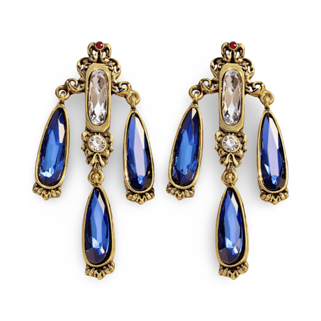 Teardrop Antique Pierce